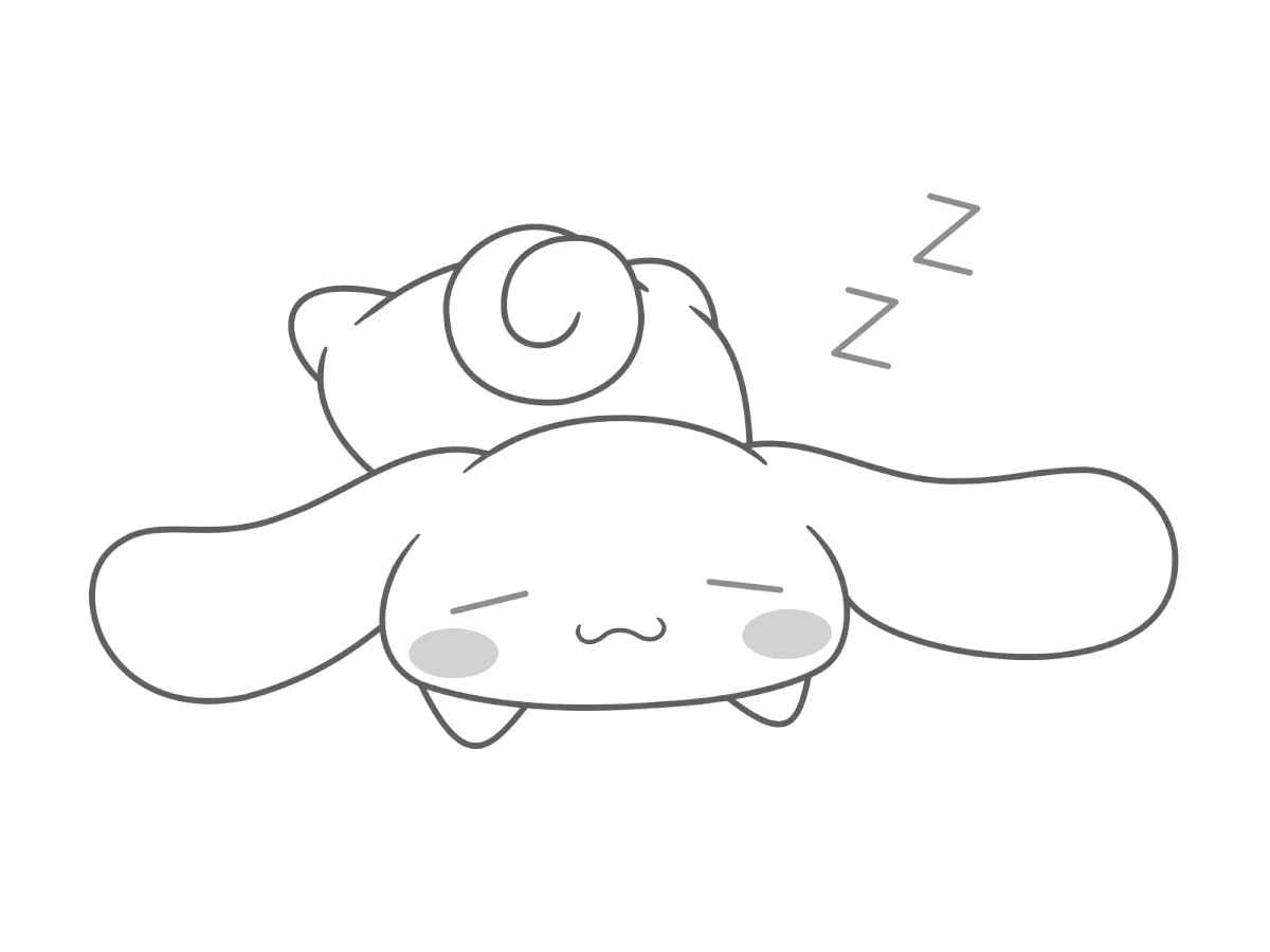 Desenho de Cinnamoroll Desenho Colorir Imprimir 36