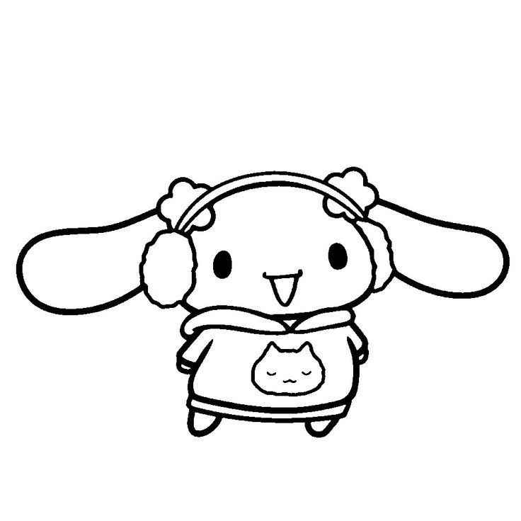Desenho de Cinnamoroll Desenho Colorir Imprimir 43