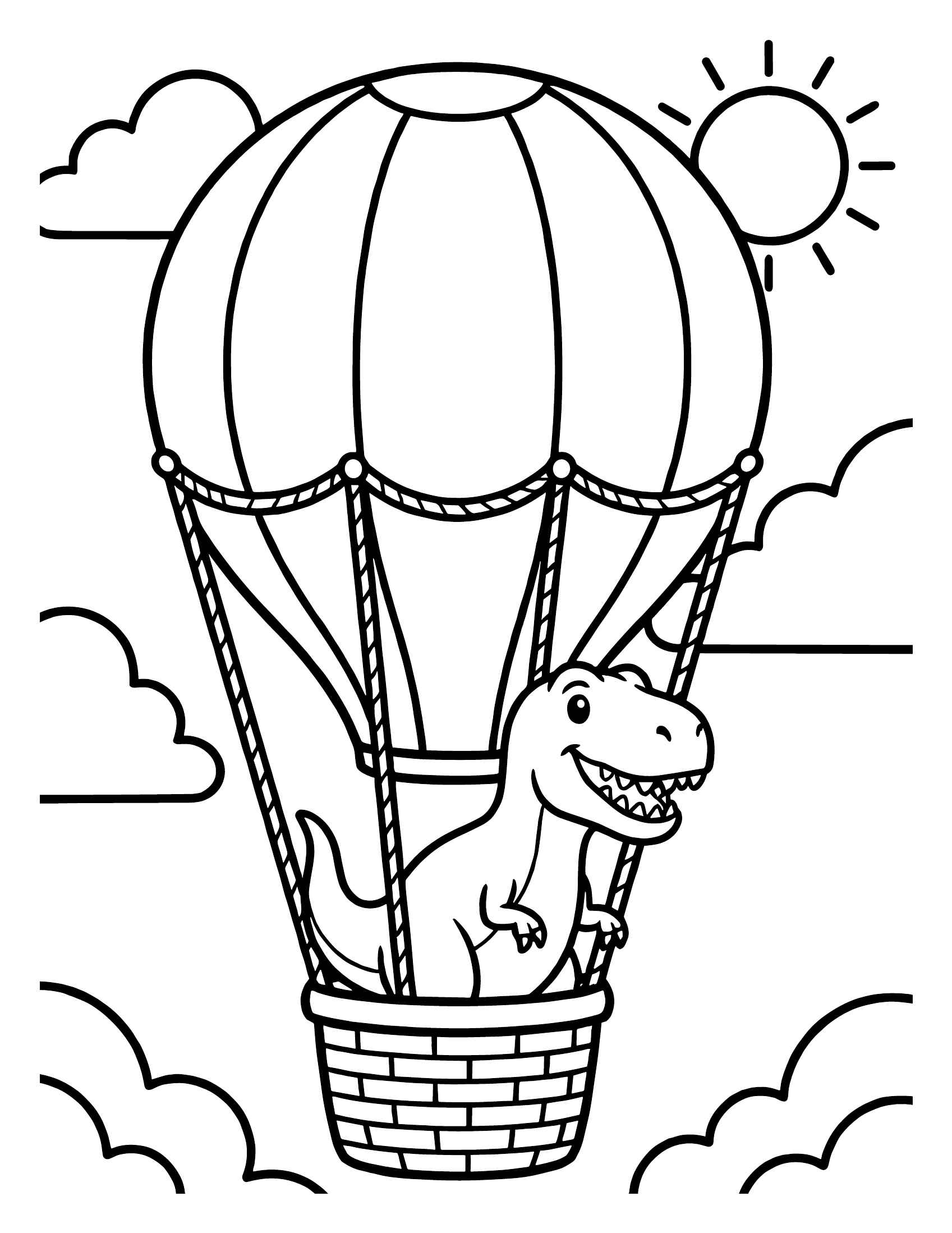 Desenho de Dinossauro Desenho Colorir Imprimir 37