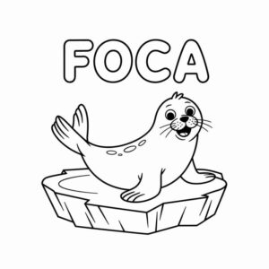 Desenho de Foca Desenho Colorir Imprimir 17