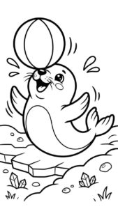 Desenho de Foca Desenho Colorir Imprimir 23