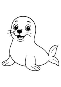 Desenho de Foca Desenho Colorir Imprimir 25