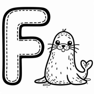 Desenho de Foca Desenho Colorir Imprimir 48