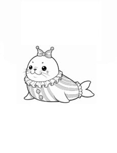Desenho de Foca Desenho Colorir Imprimir 49