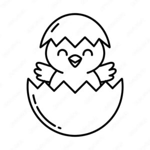 Desenho de Pintinho Desenho Colorir Imprimir 16