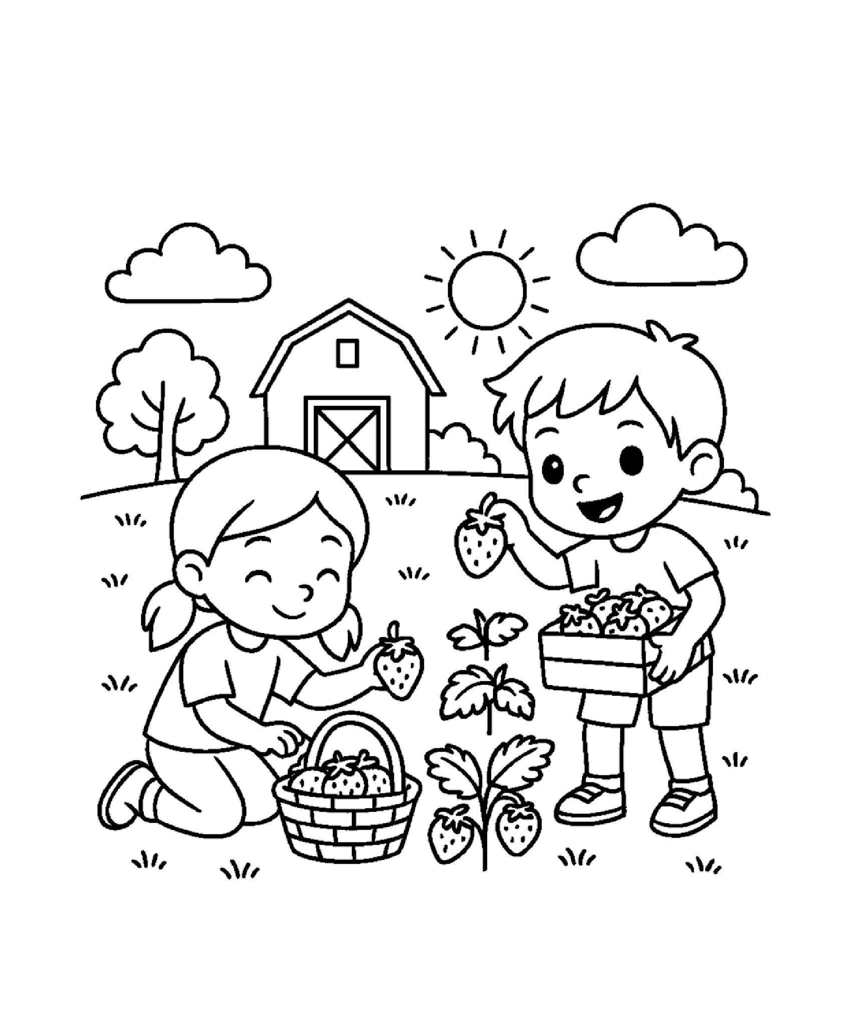 Desenho de Primavera Desenho Colorir Imprimir 45