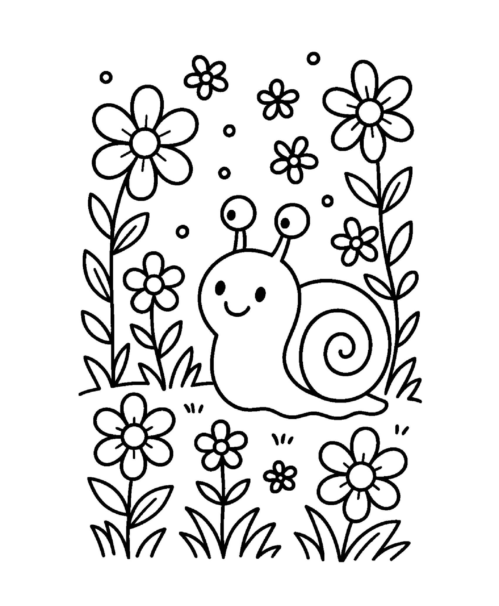 Desenho de Primavera Desenho Colorir Imprimir 50