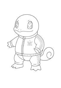 Desenho de Squirtle Desenho Colorir Imprimir 13