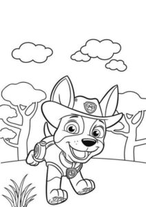 Desenho de Patrulha Canina Desenho Colorir Imprimir 17