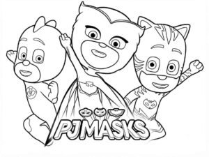 Desenho de Pj Masks Desenho Colorir Imprimir 6