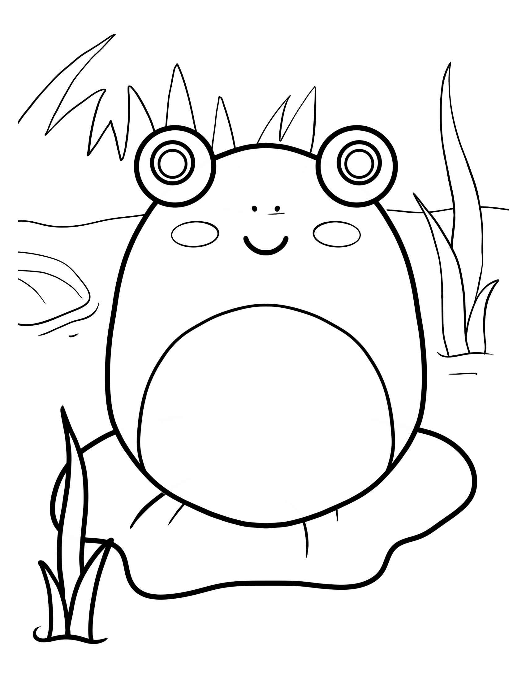 Desenho de Squishmallow Sapo Desenho Colorir Imprimir 16